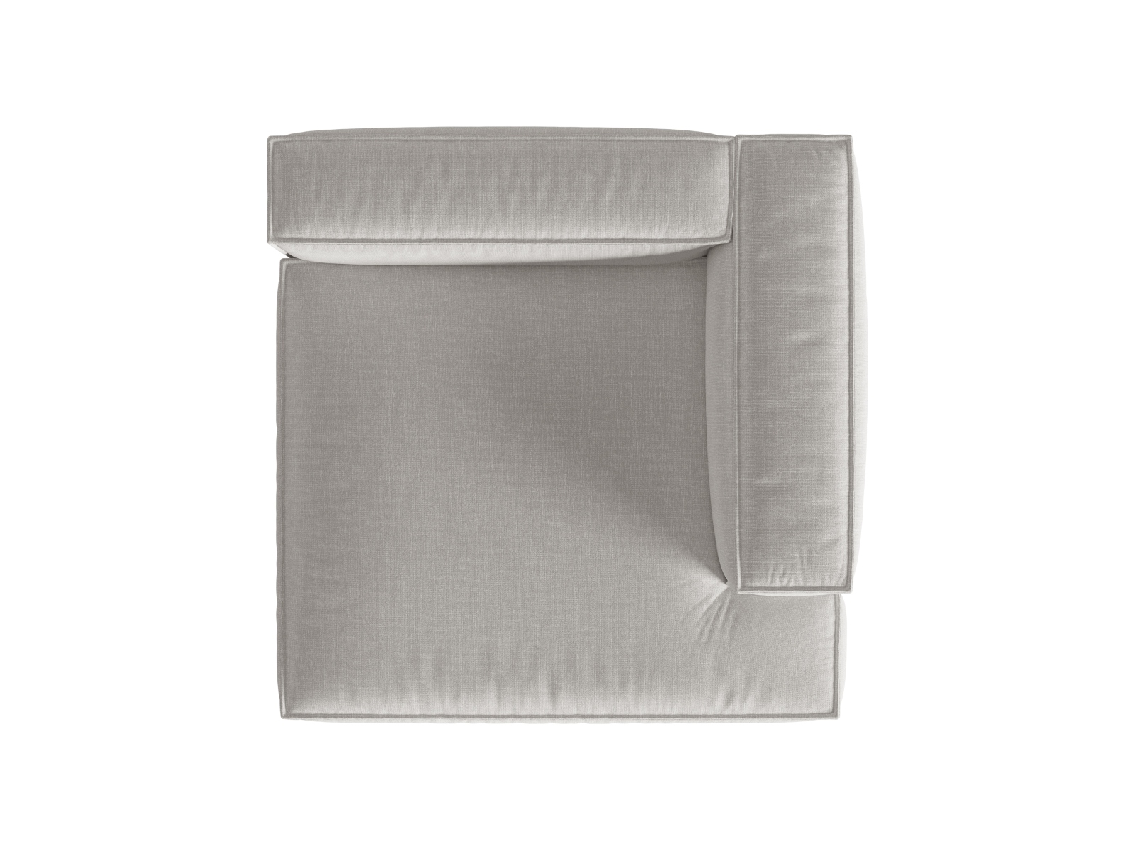 Chaise Longue Right, "Nuria", 1 Seat, 147x147x72