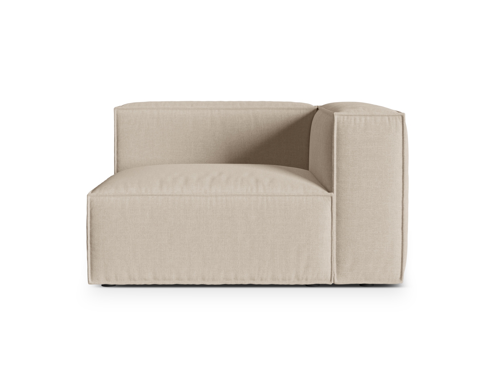 Right Modular Sofa, "Nuria", 1 Seat, 125x110x72