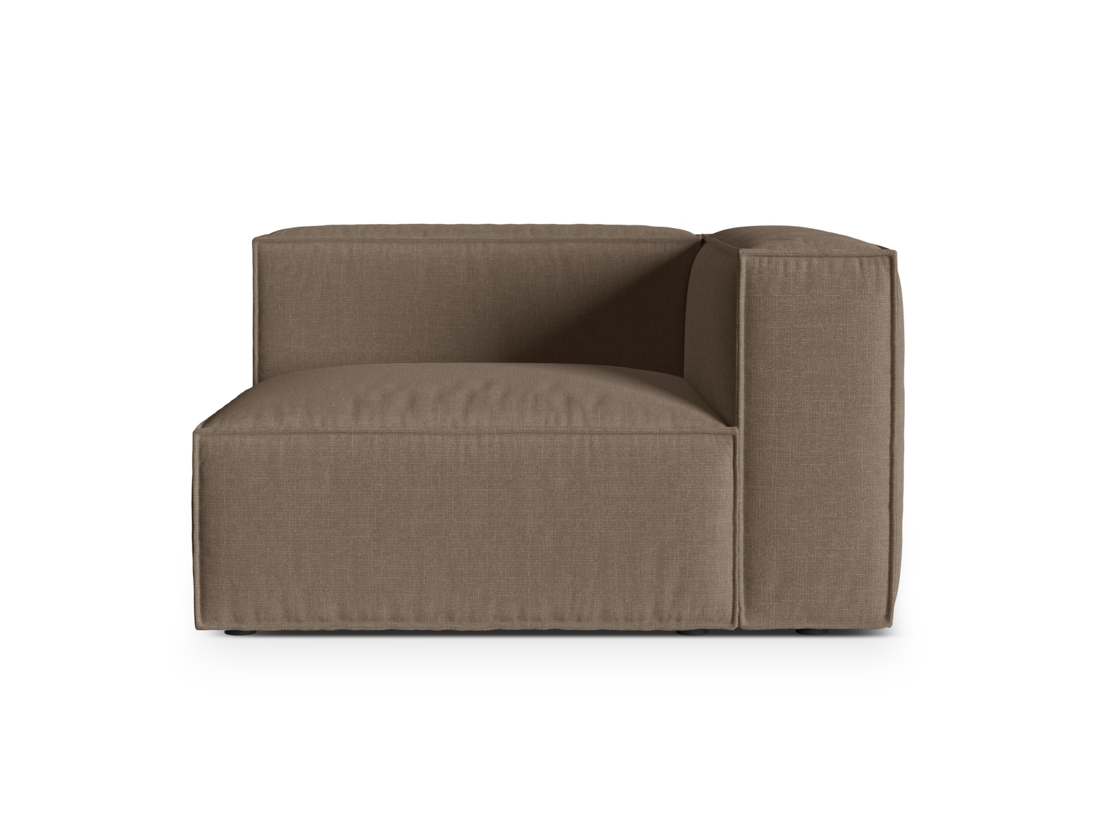 Right Modular Sofa, "Nuria", 1 Seat, 125x110x72