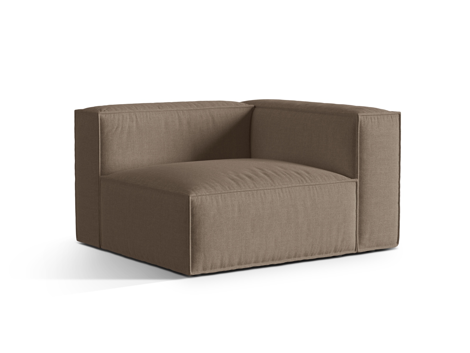 Right Modular Sofa, "Nuria", 1 Seat, 125x110x72