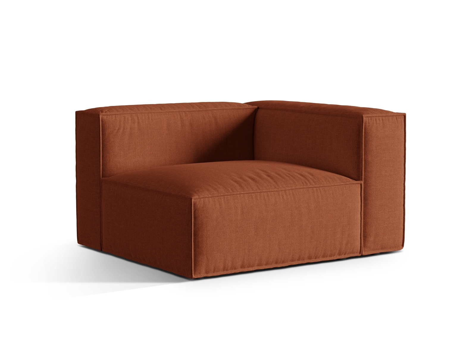 Right Modular Sofa, "Nuria", 1 Seat, 125x110x72