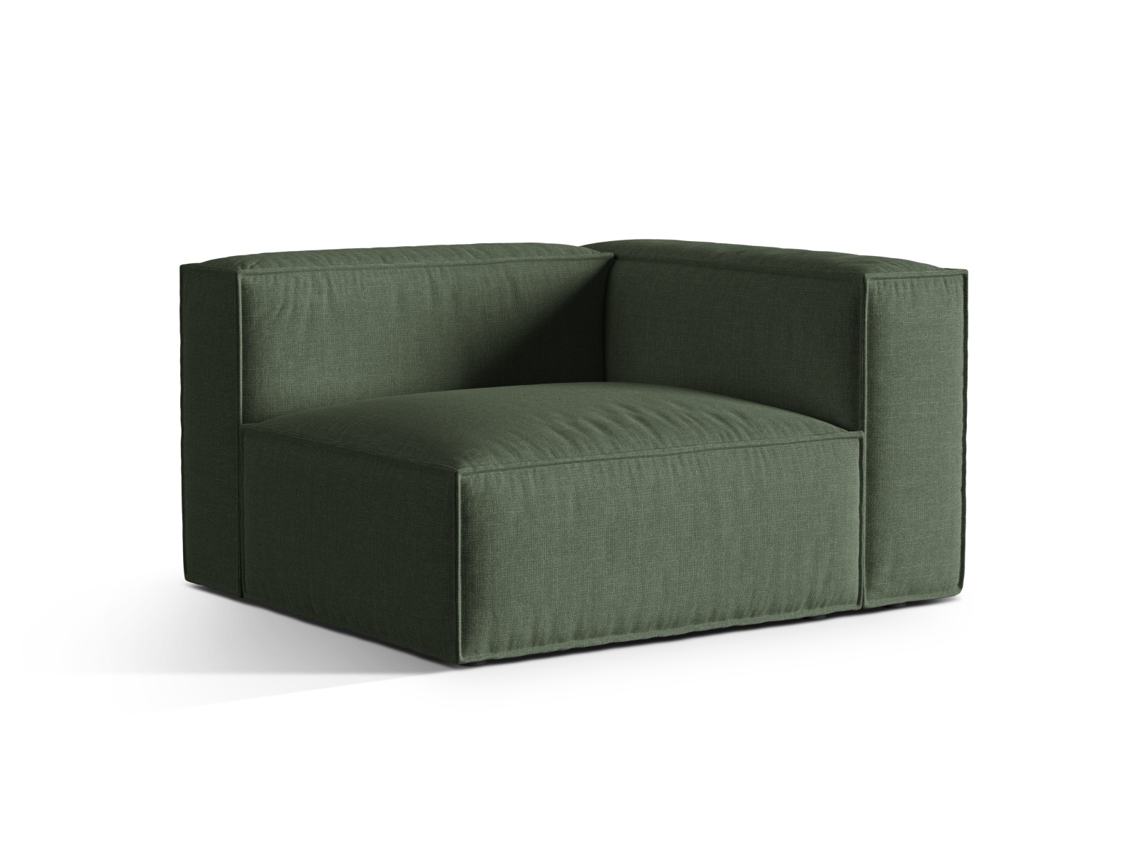 Right Modular Sofa, "Nuria", 1 Seat, 125x110x72