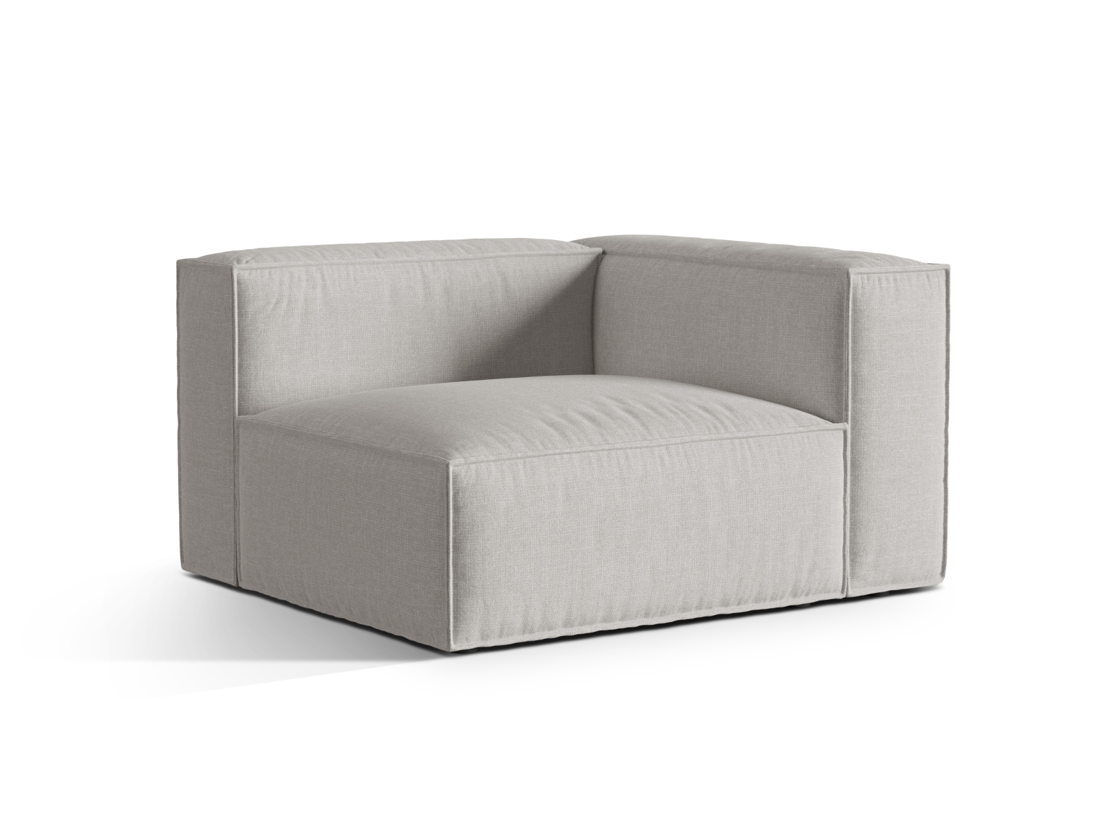 Right Modular Sofa, "Nuria", 1 Seat, 125x110x72