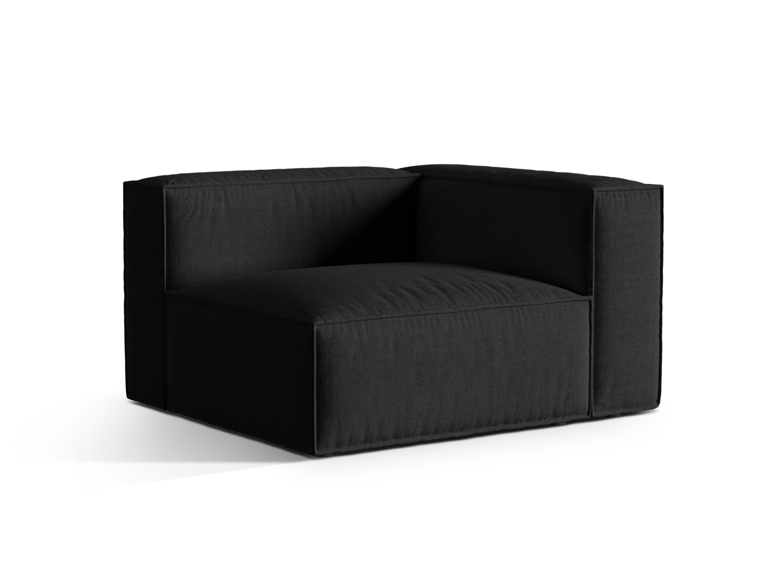 Right Modular Sofa, "Nuria", 1 Seat, 125x110x72