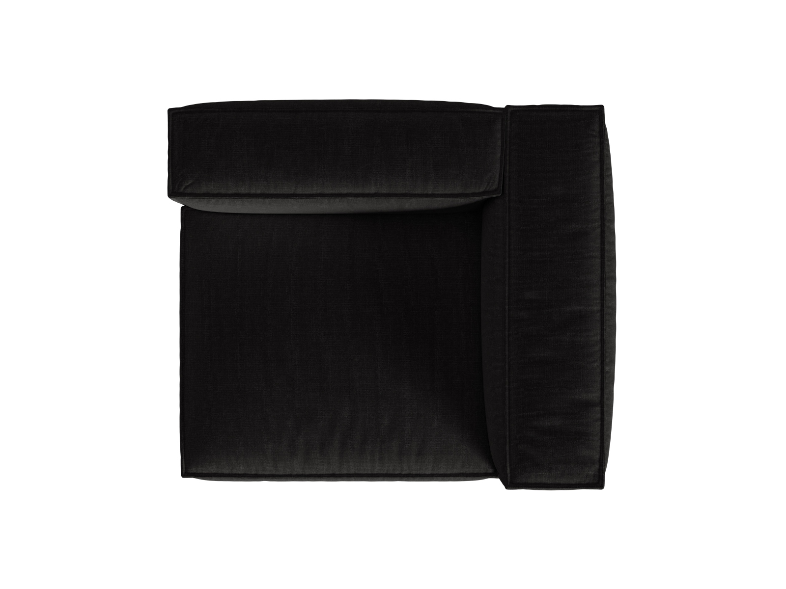 Right Modular Sofa, "Nuria", 1 Seat, 125x110x72