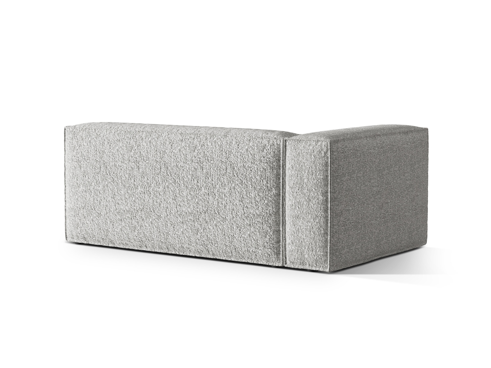 Boucle Left Modular Sofa, "Nuria", 3 Seats, 185x110x72