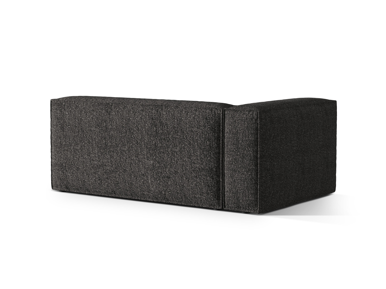 Boucle Left Modular Sofa, "Nuria", 3 Seats, 185x110x72