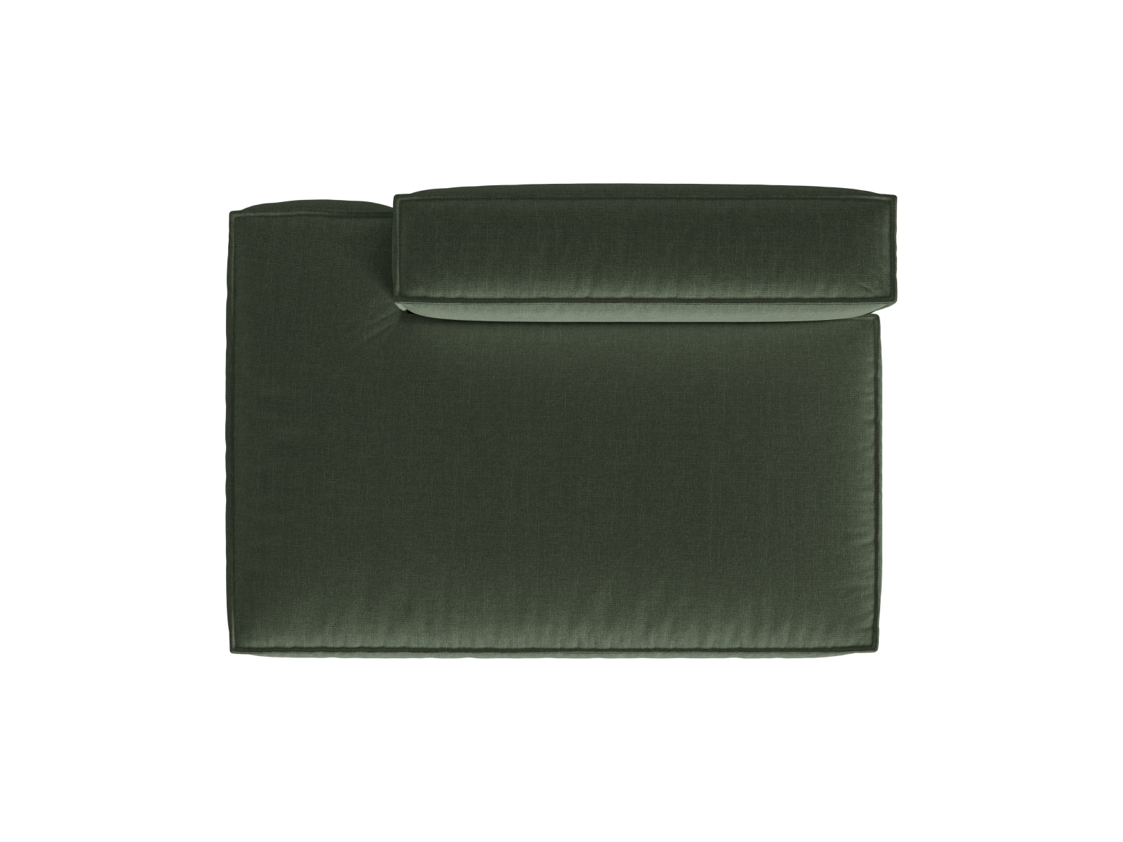 Left Modular Sofa, "Nuria", 3 Seats, 165x110x72