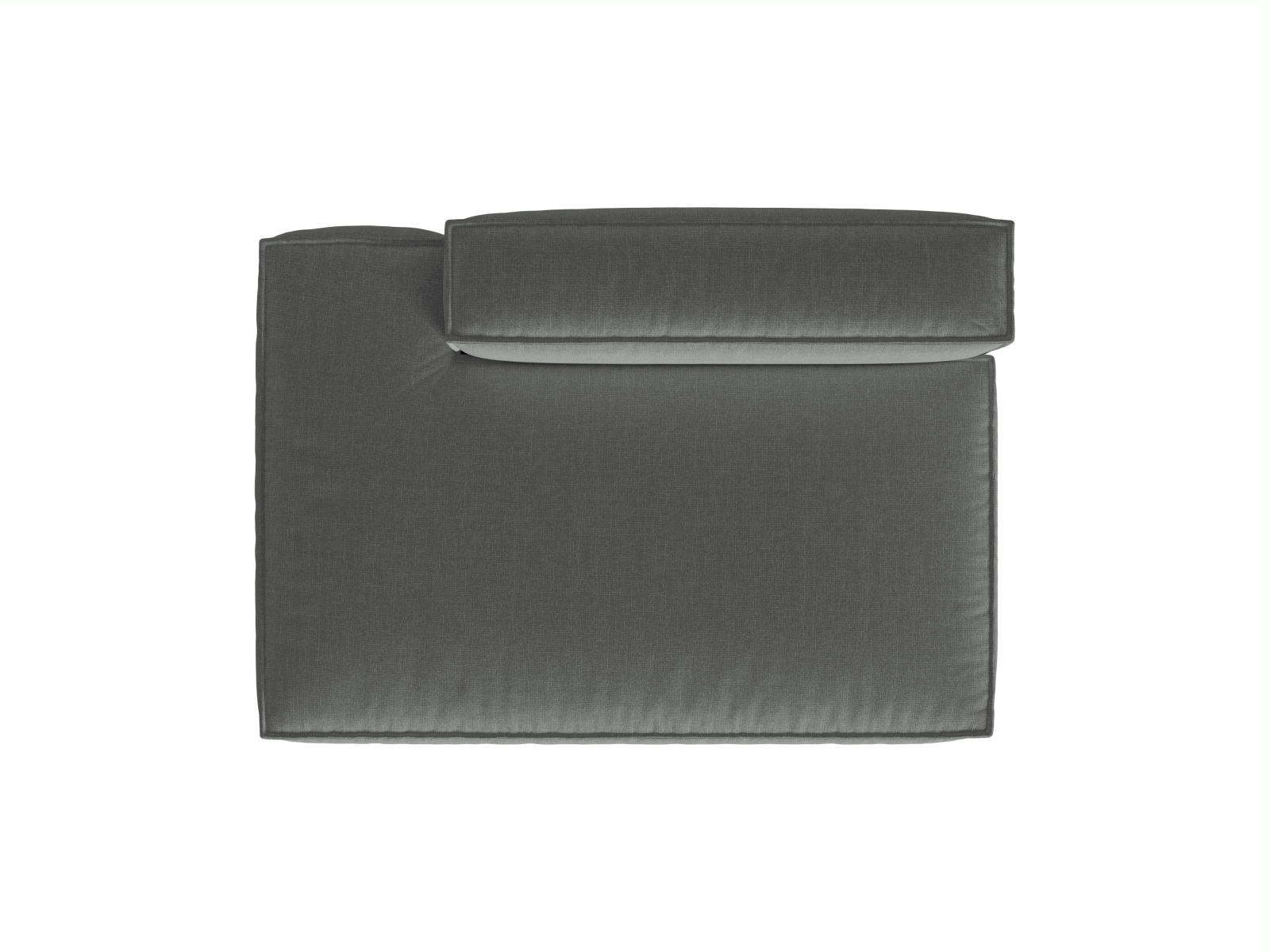 Left Modular Sofa, "Nuria", 3 Seats, 165x110x72