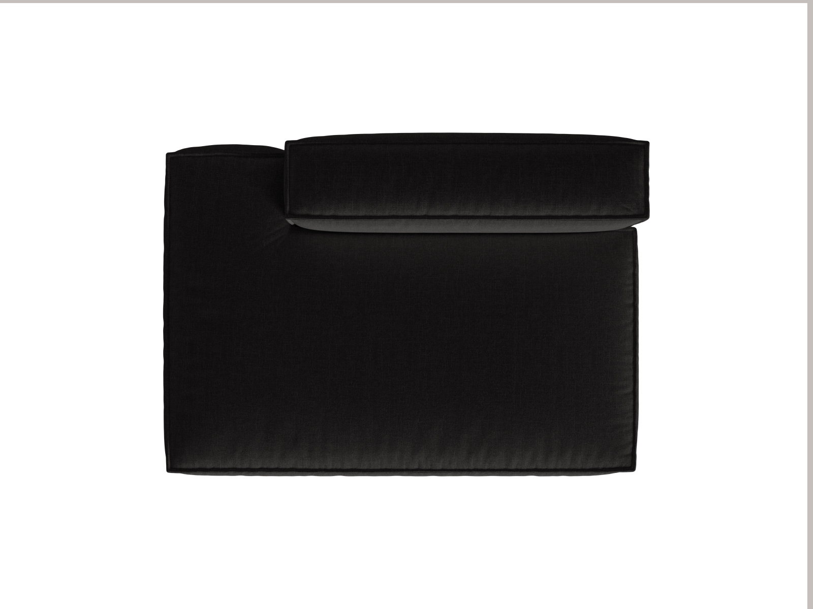 Left Modular Sofa, "Nuria", 3 Seats, 165x110x72