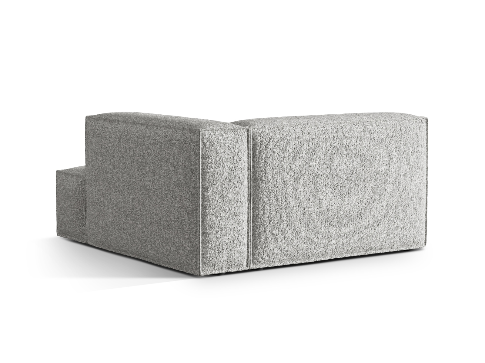 Boucle Chaise Longue Right, "Nuria", 1 Seat, 147x147x72