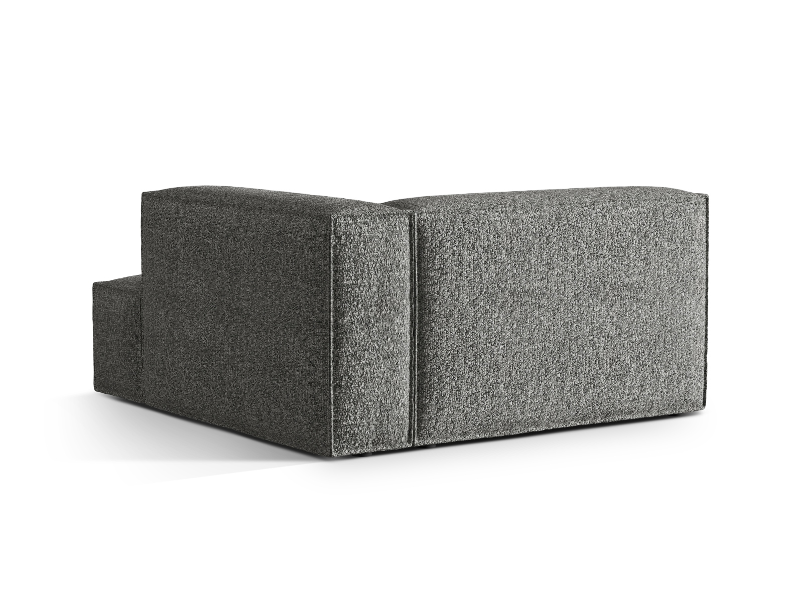Boucle Chaise Longue Right, "Nuria", 1 Seat, 147x147x72