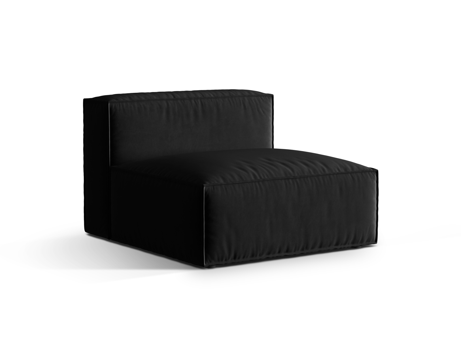 Velvet Modul Armless, "Nuria", 1 Seat, 100x110x72