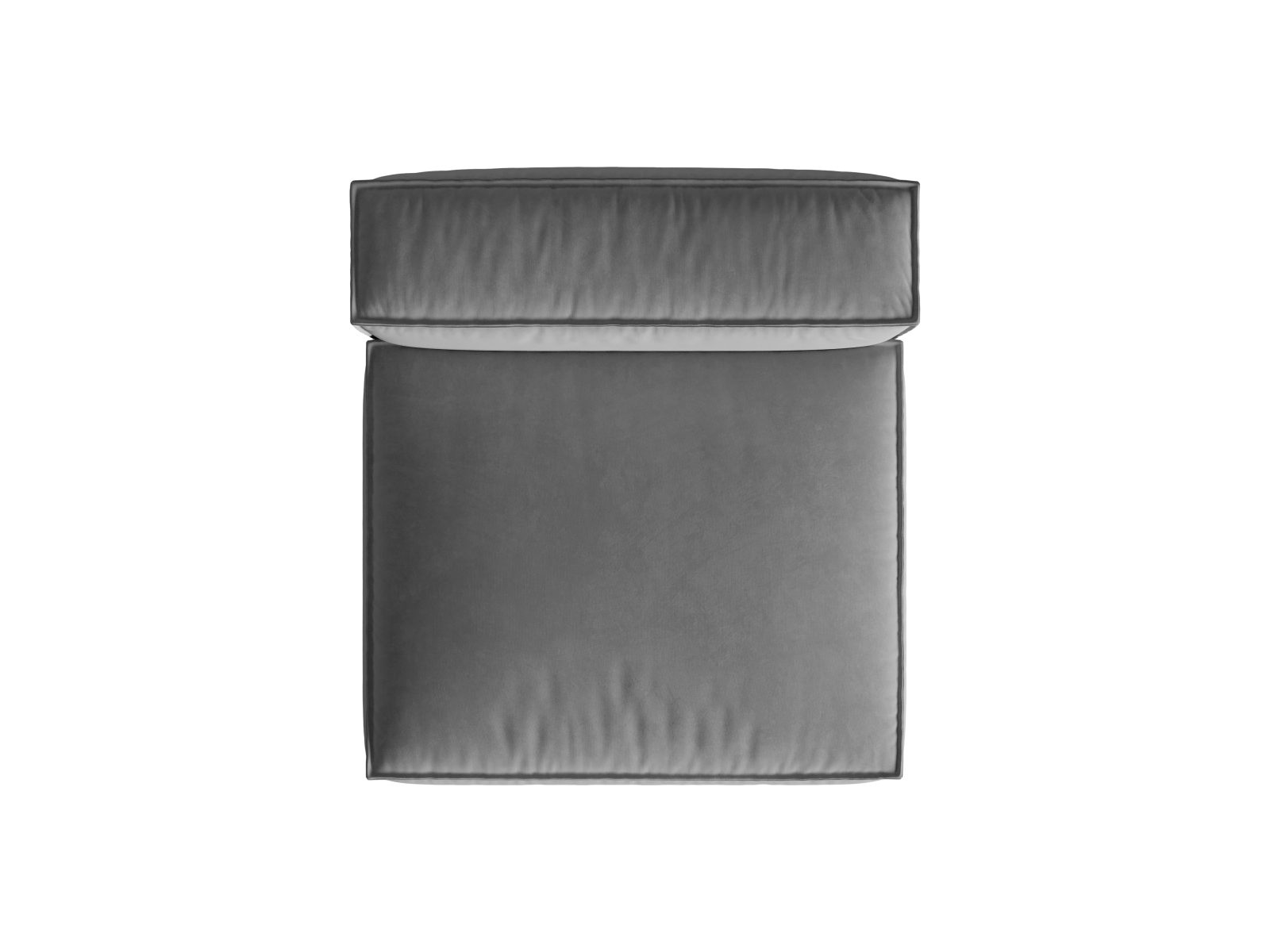 Velvet Modul Armless, "Nuria", 1 Seat, 100x110x72