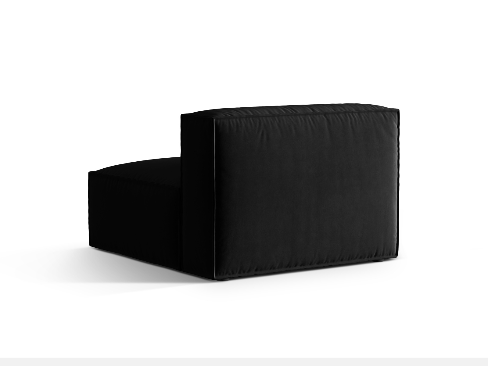 Velvet Modul Armless, "Nuria", 1 Seat, 100x110x72