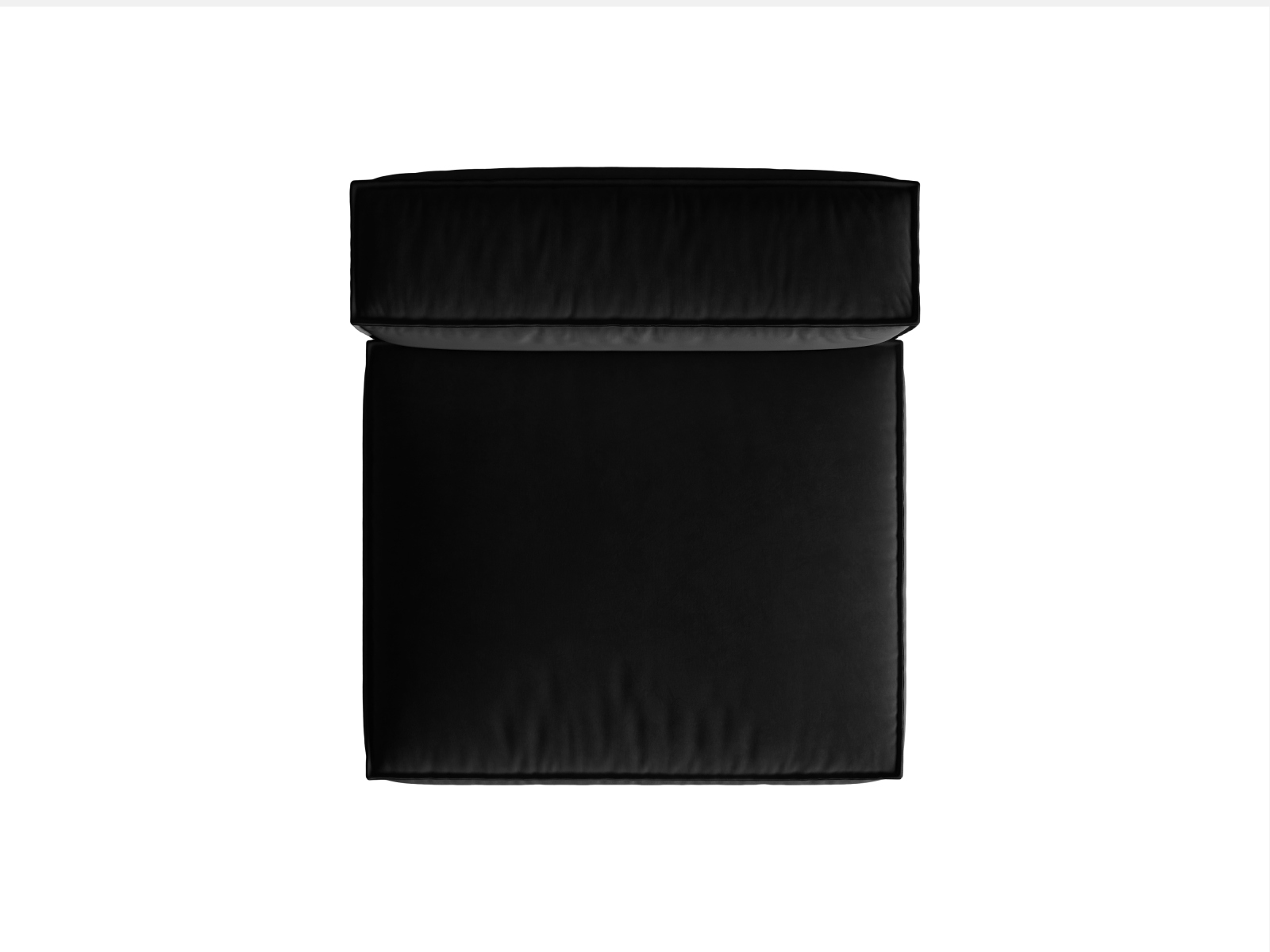 Velvet Modul Armless, "Nuria", 1 Seat, 100x110x72