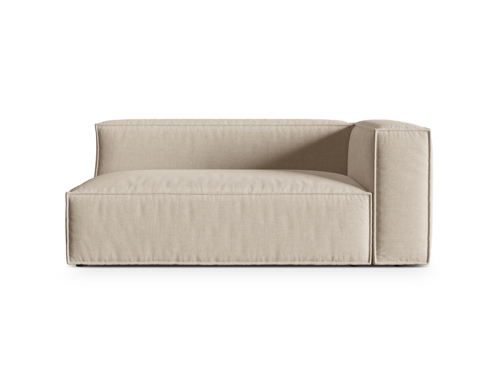 Right Modular Sofa, "Nuria", 3 Seats, 185x110x72