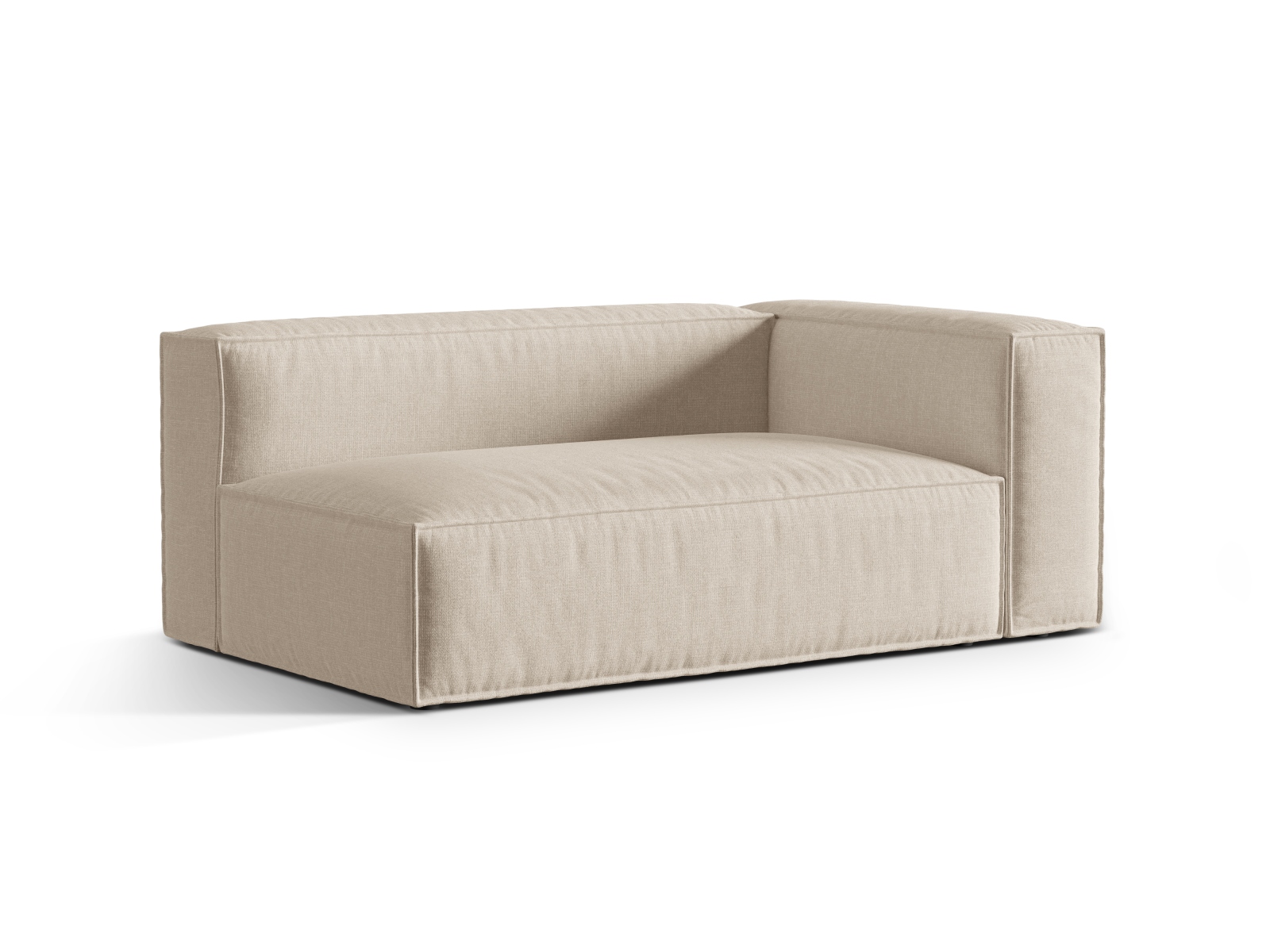 Right Modular Sofa, "Nuria", 3 Seats, 185x110x72