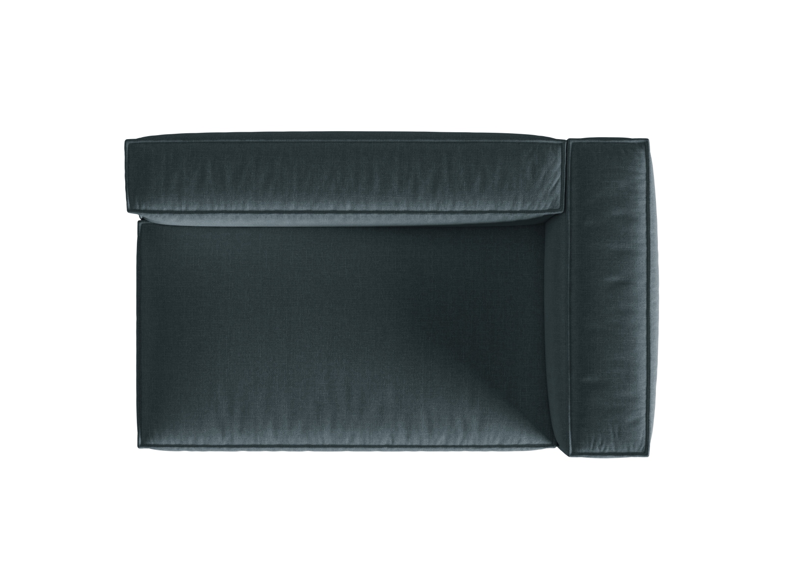 Right Modular Sofa, "Nuria", 3 Seats, 185x110x72