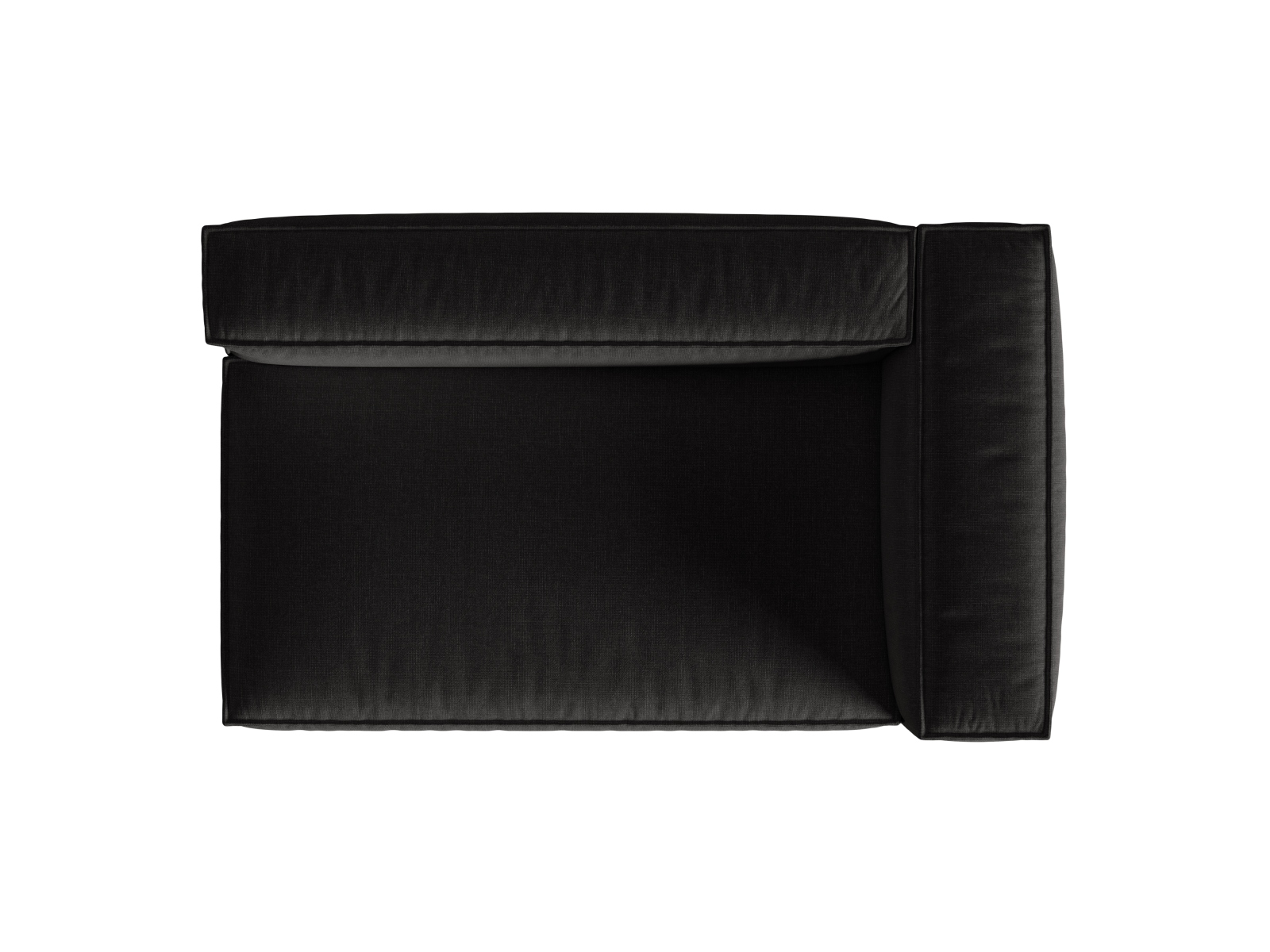 Right Modular Sofa, "Nuria", 3 Seats, 185x110x72