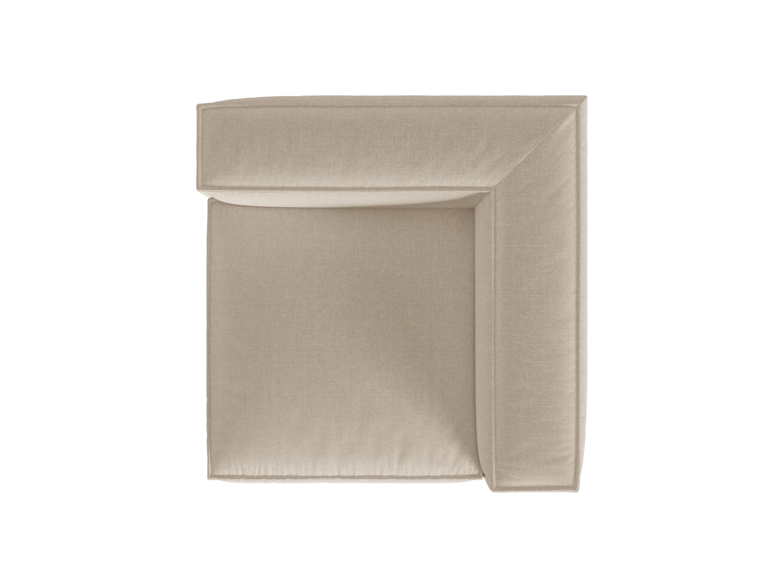 Corner Modul, "Nuria", 1 Seat, 110x110x72