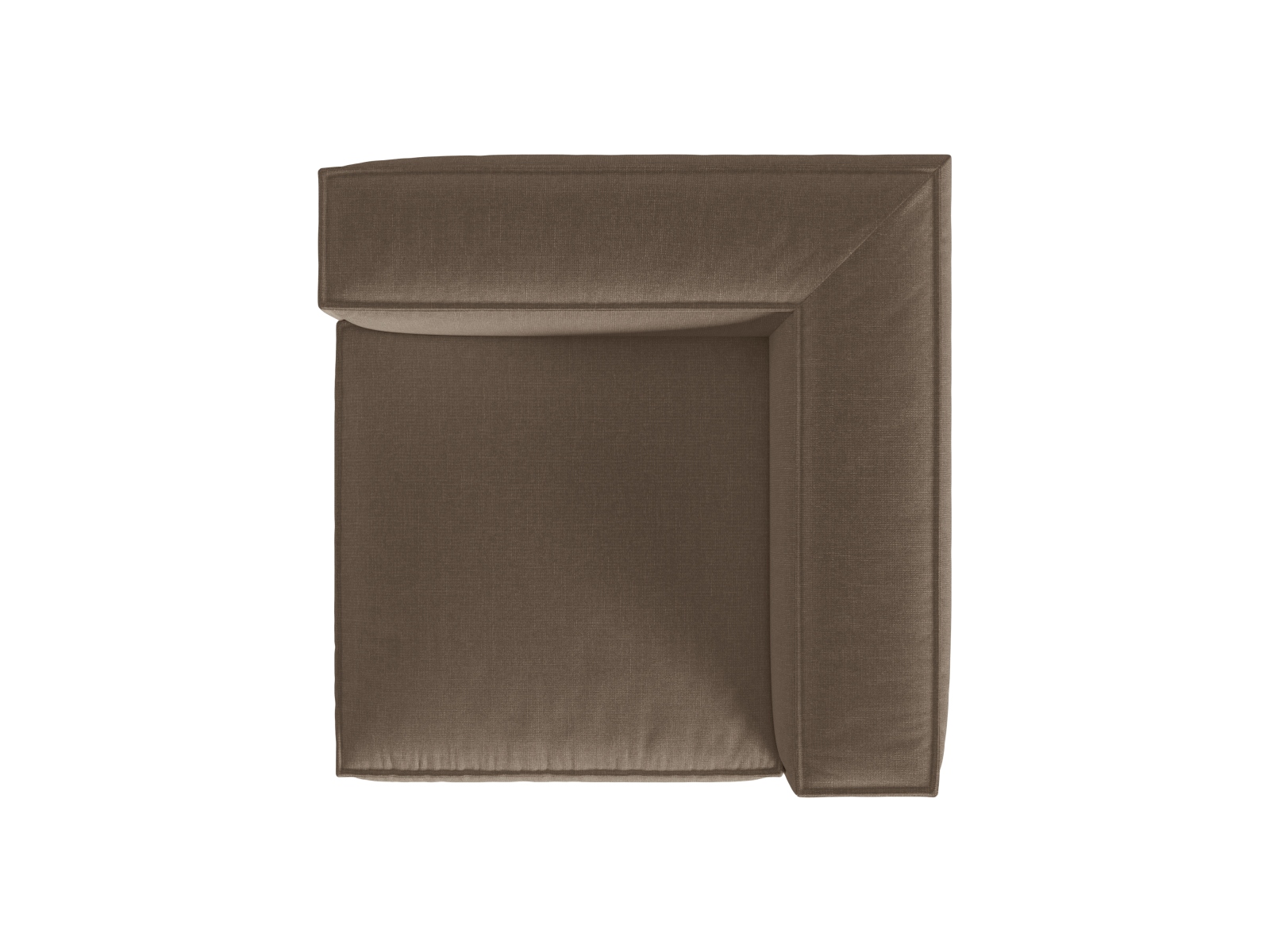Corner Modul, "Nuria", 1 Seat, 110x110x72