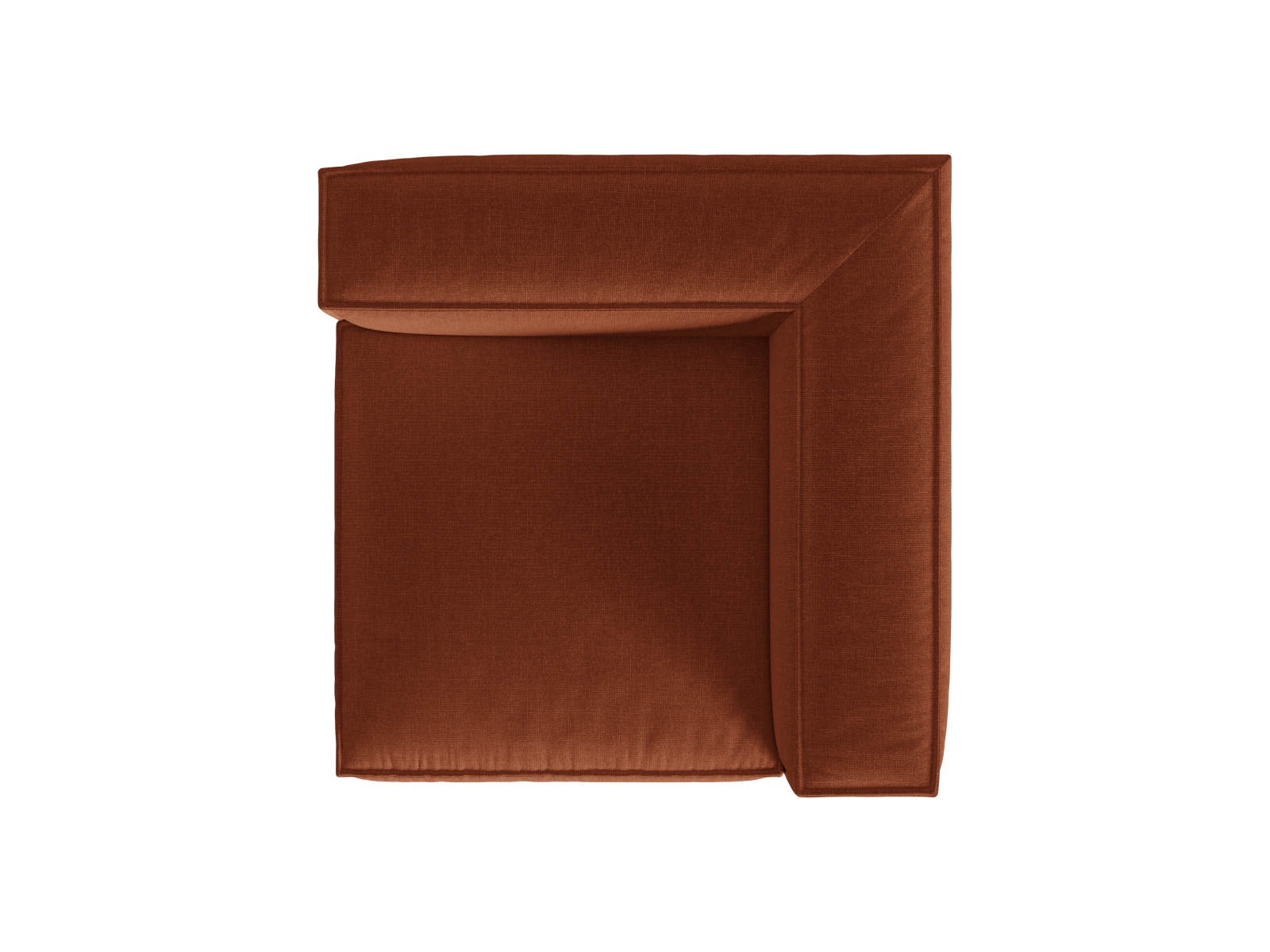 Corner Modul, "Nuria", 1 Seat, 110x110x72