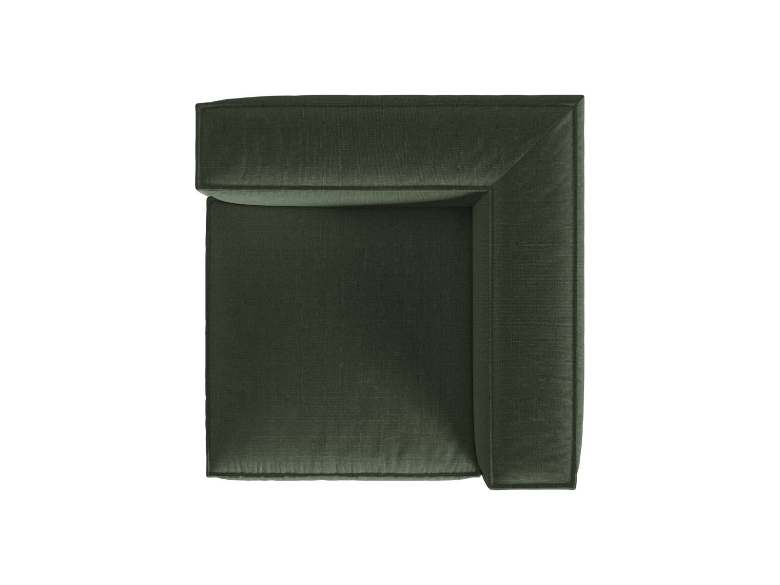 Corner Modul, "Nuria", 1 Seat, 110x110x72