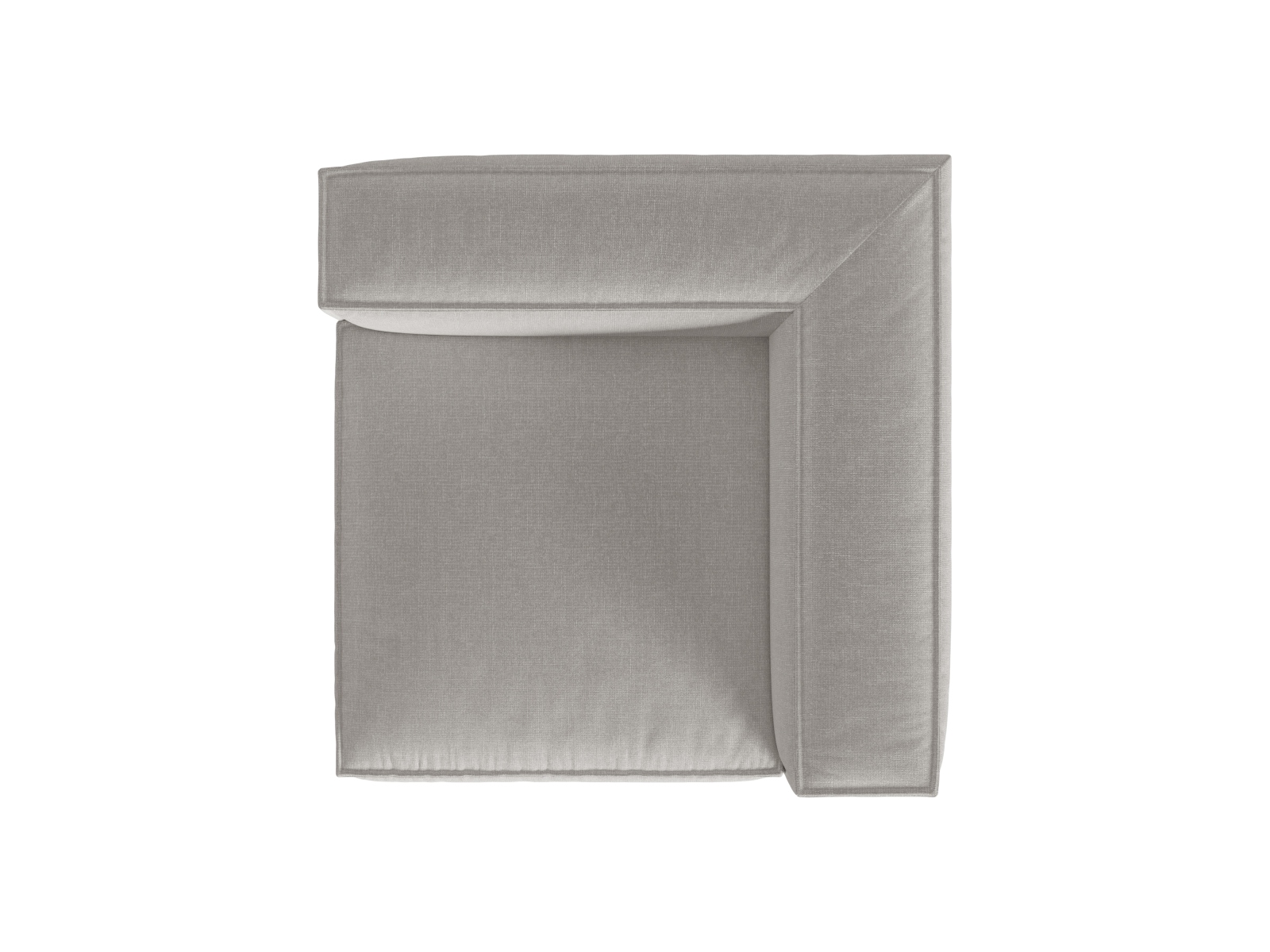 Corner Modul, "Nuria", 1 Seat, 110x110x72
