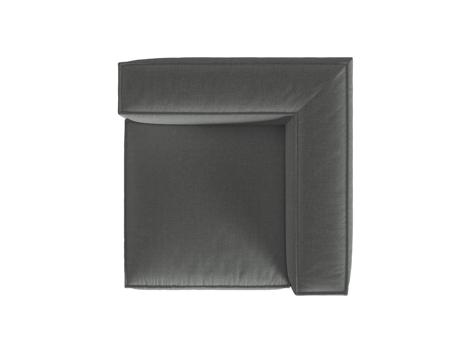 Corner Modul, "Nuria", 1 Seat, 110x110x72