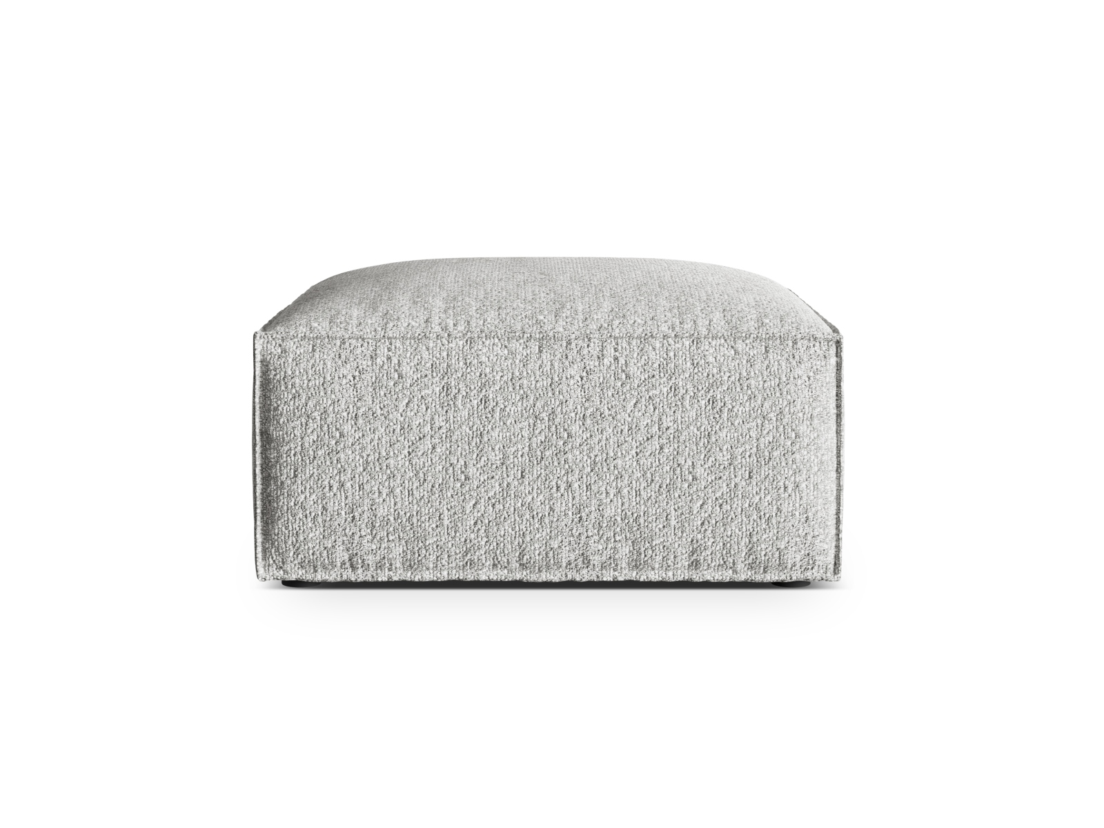 Boucle Pouf, "Nuria", 1 Seat, 85x85x45