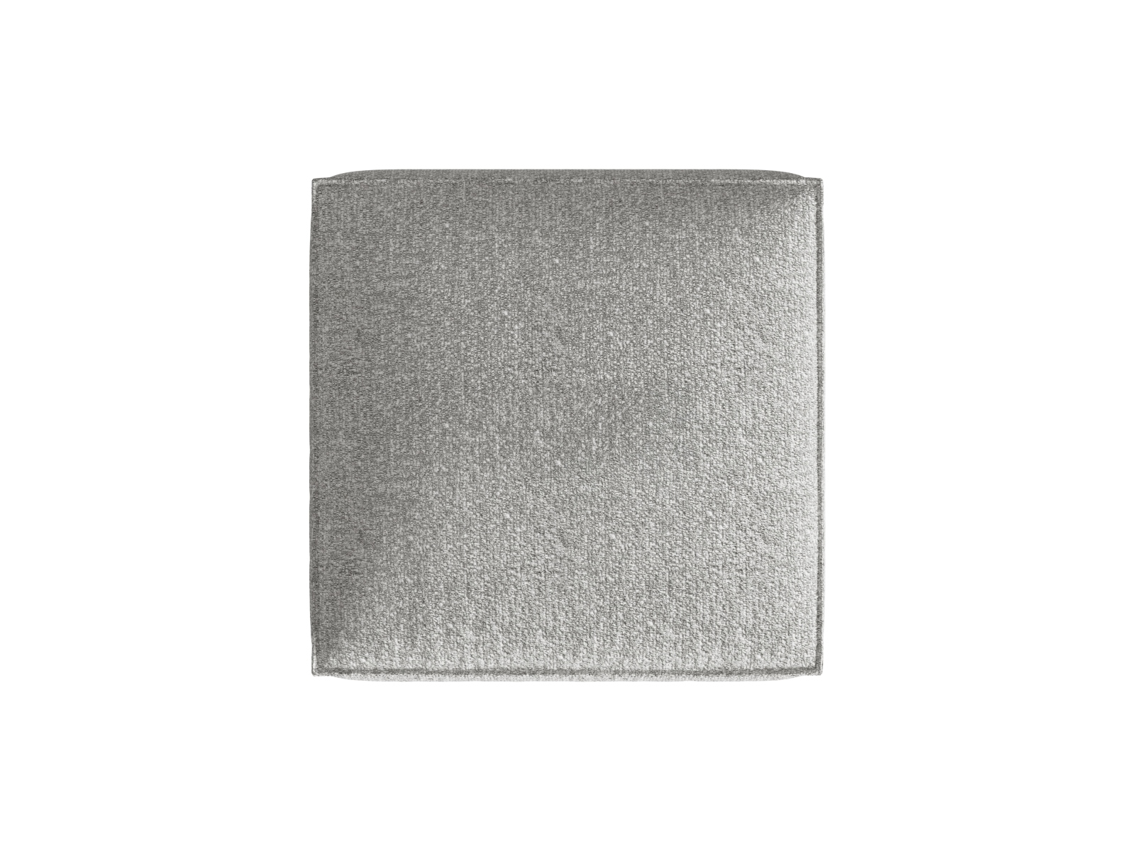 Boucle Pouf, "Nuria", 1 Seat, 85x85x45