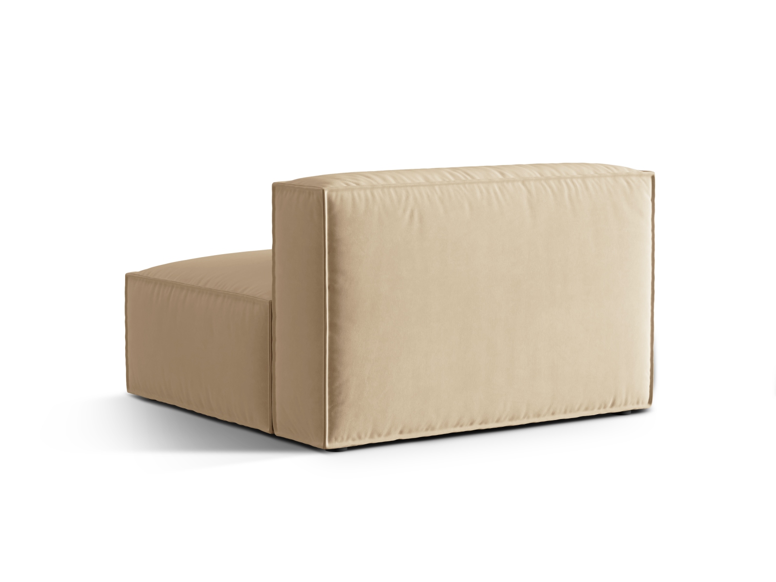 Velvet Modul Armless, "Nuria", 2 Seats, 120x110x72