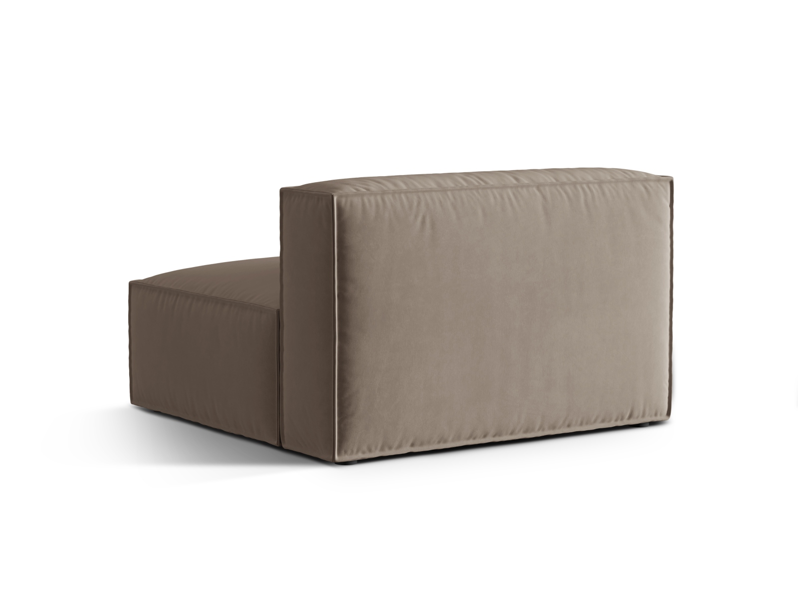 Velvet Modul Armless, "Nuria", 2 Seats, 120x110x72