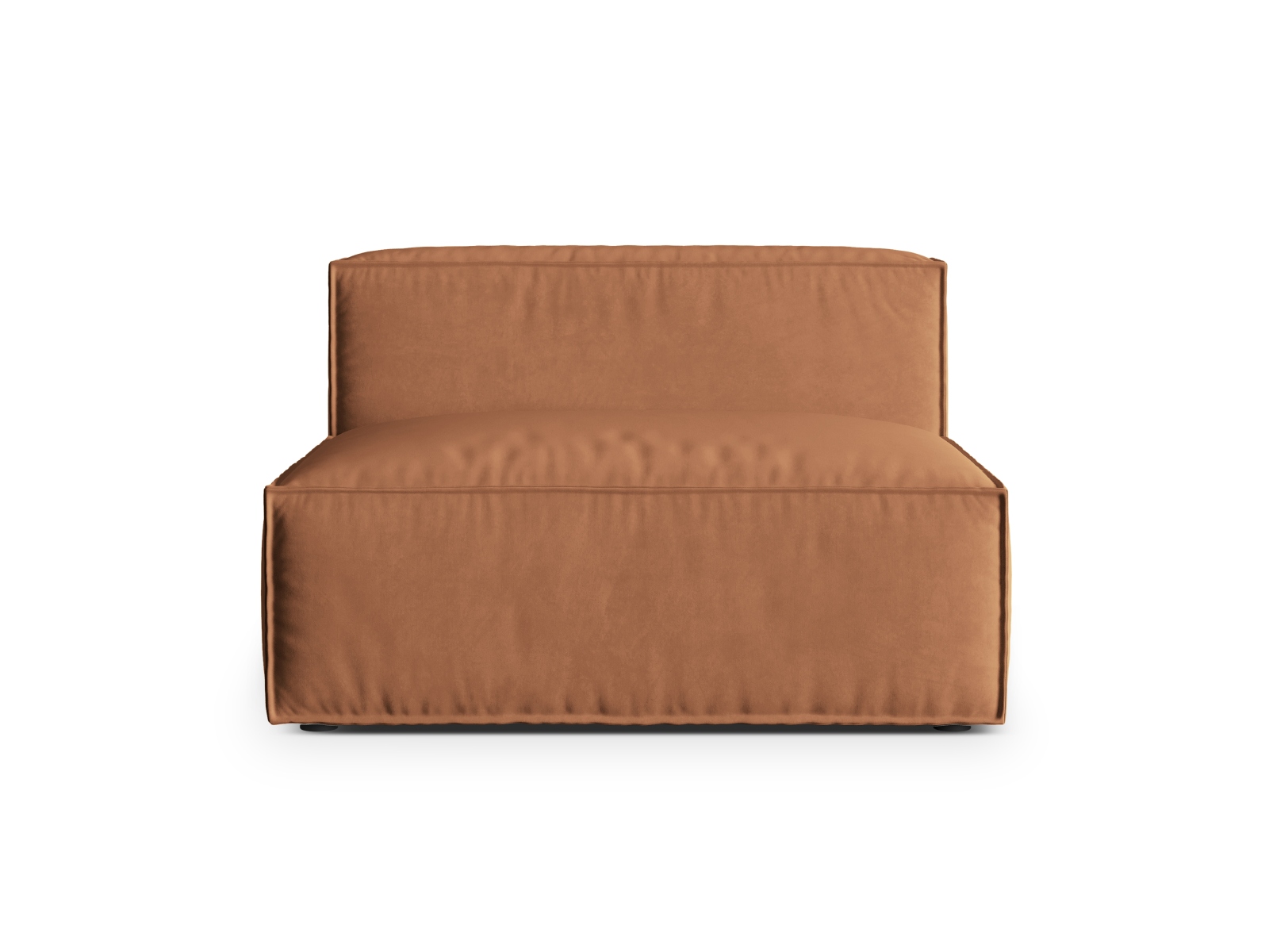 Velvet Modul Armless, "Nuria", 2 Seats, 120x110x72