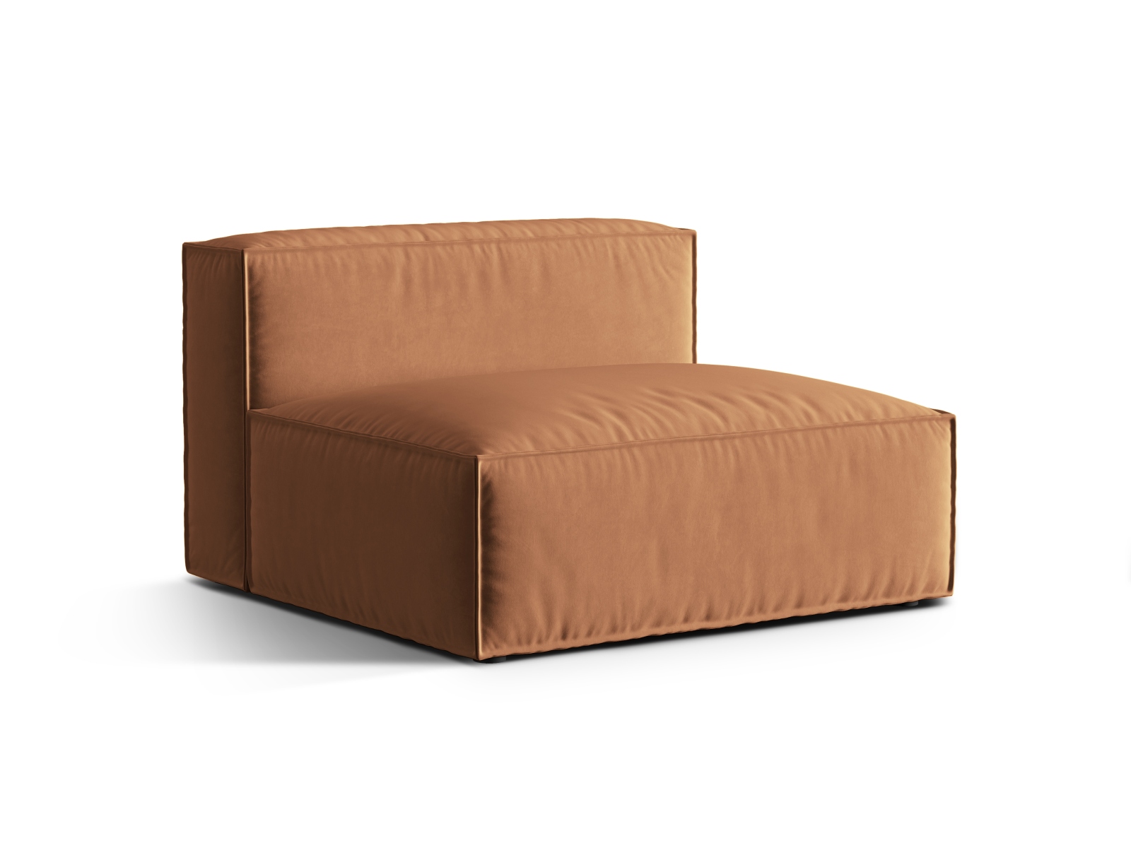 Velvet Modul Armless, "Nuria", 2 Seats, 120x110x72