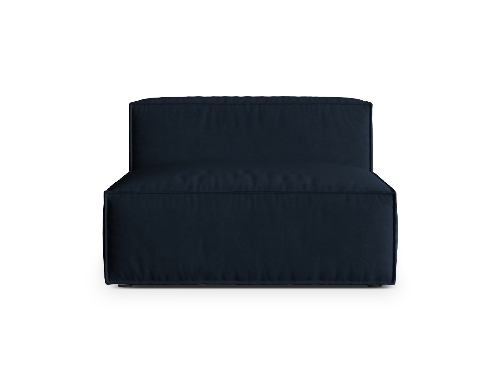 Velvet Modul Armless, "Nuria", 2 Seats, 120x110x72