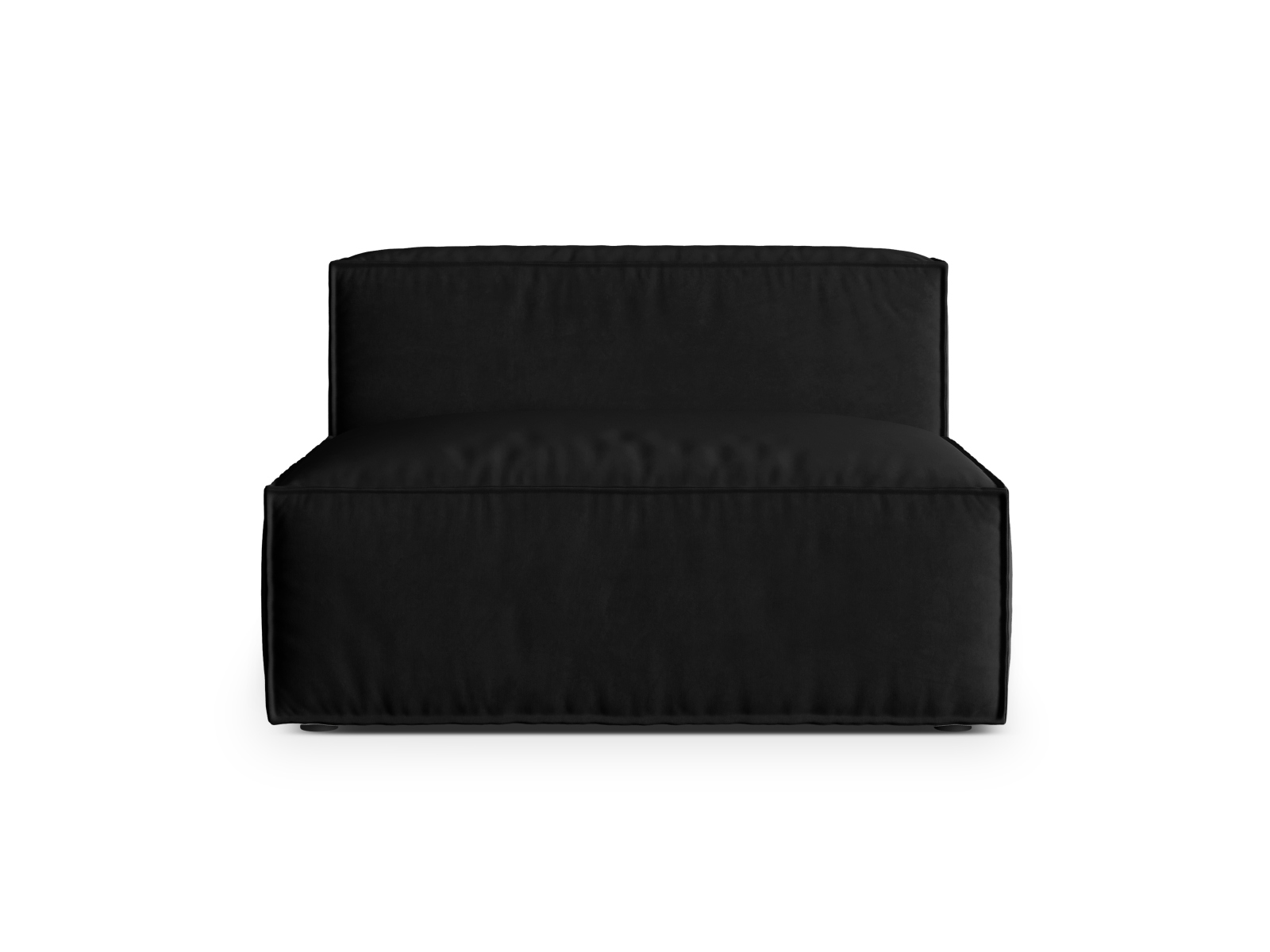 Velvet Modul Armless, "Nuria", 2 Seats, 120x110x72