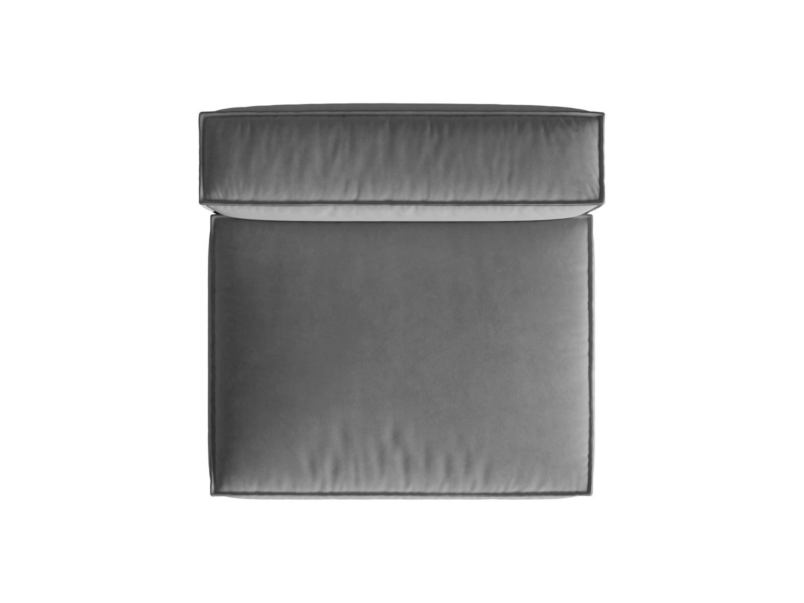 Velvet Modul Armless, "Nuria", 2 Seats, 120x110x72