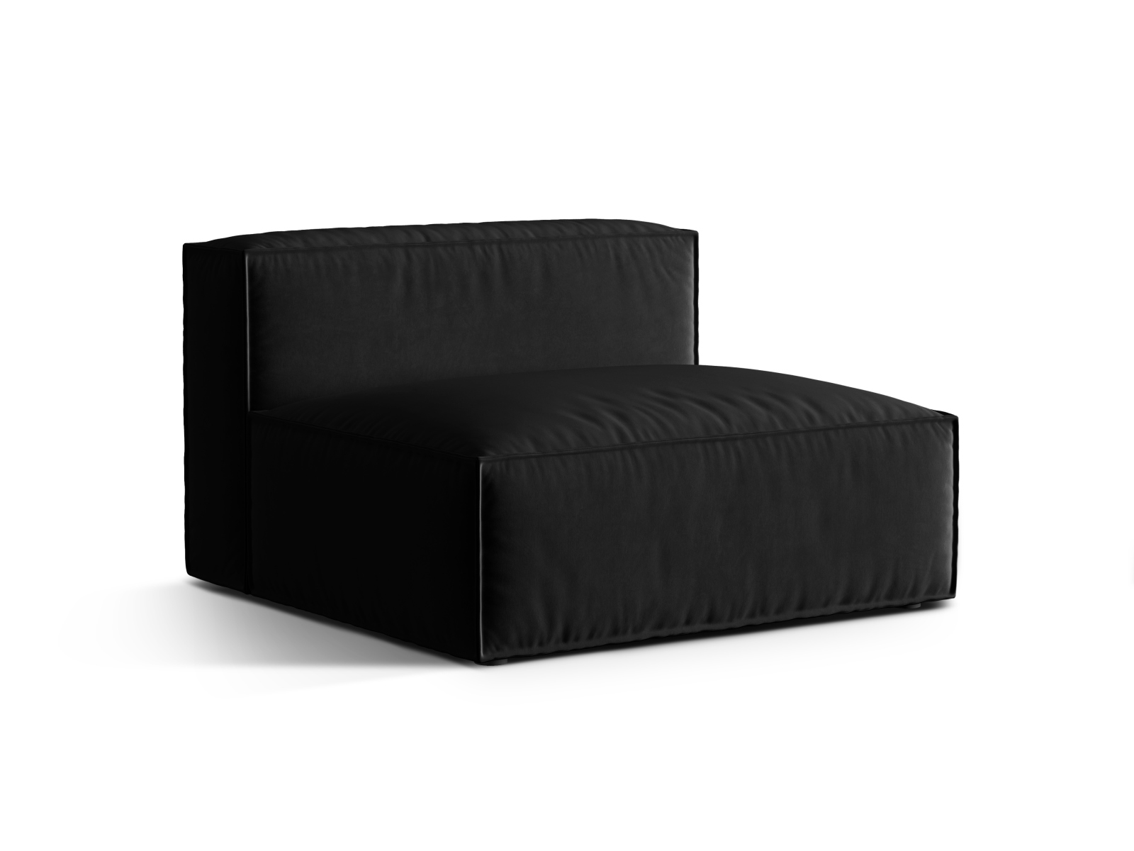 Velvet Modul Armless, "Nuria", 2 Seats, 120x110x72