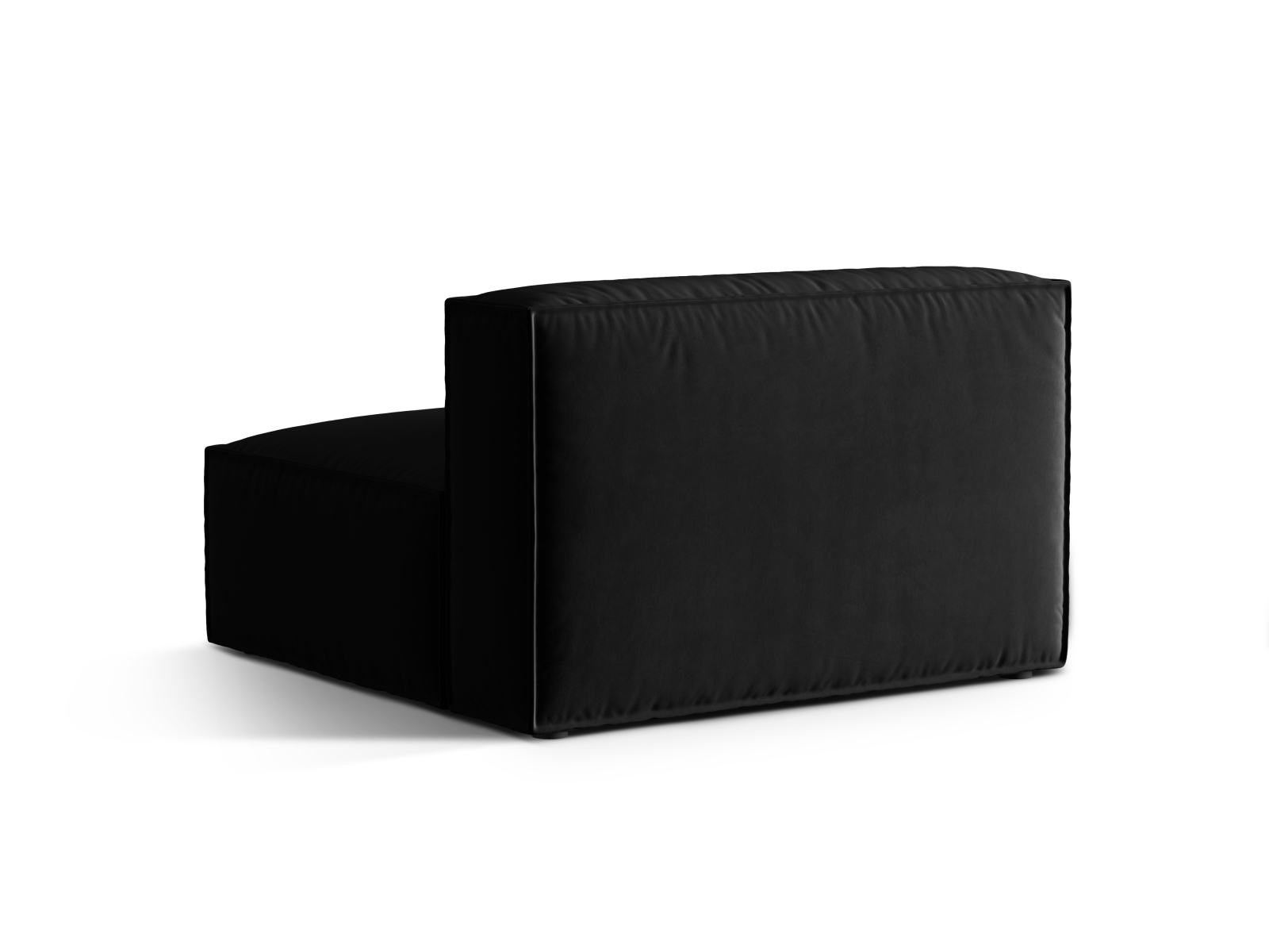 Velvet Modul Armless, "Nuria", 2 Seats, 120x110x72