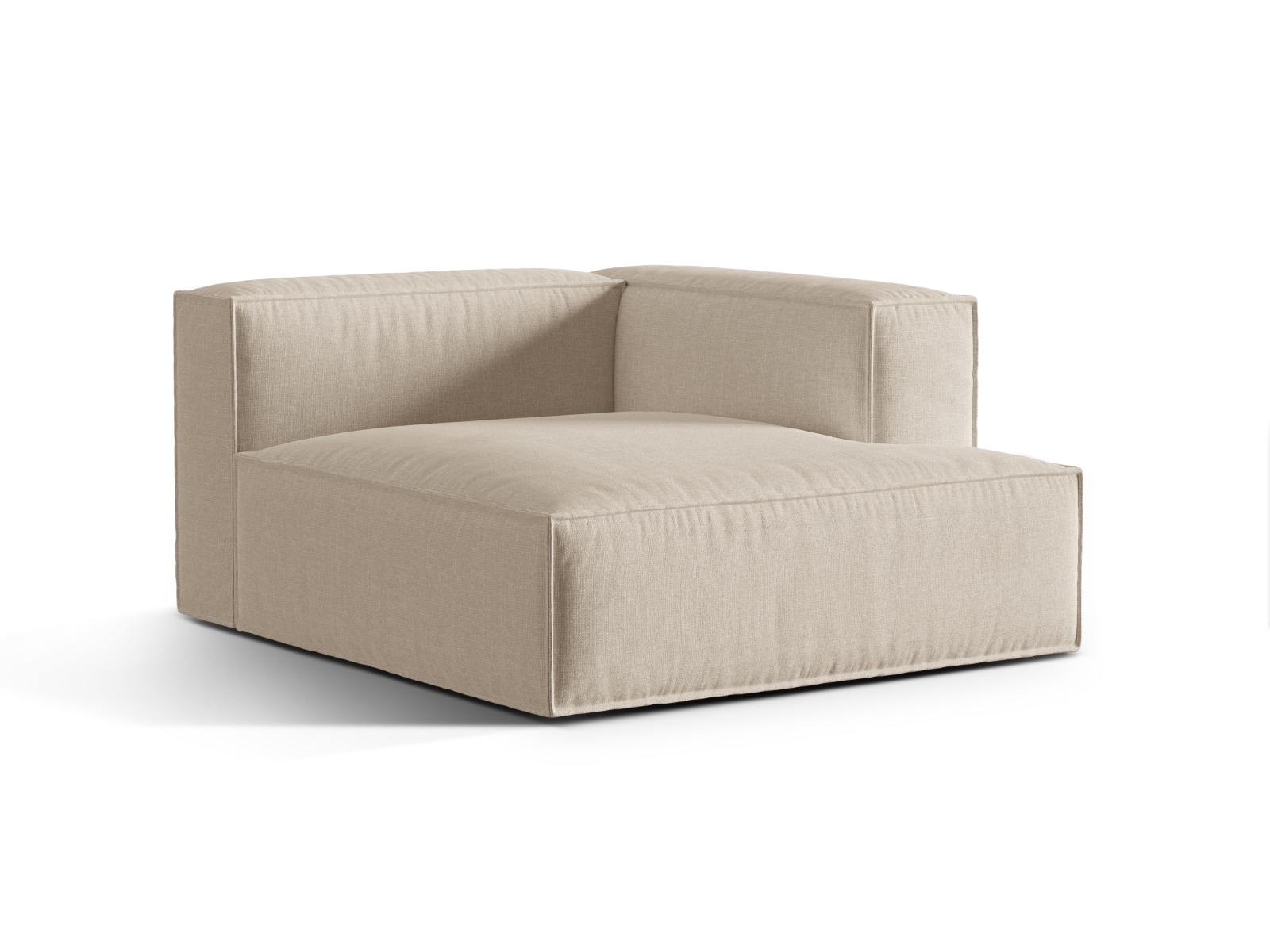 Chaise Longue Right, "Nuria", 1 Seat, 127x147x72