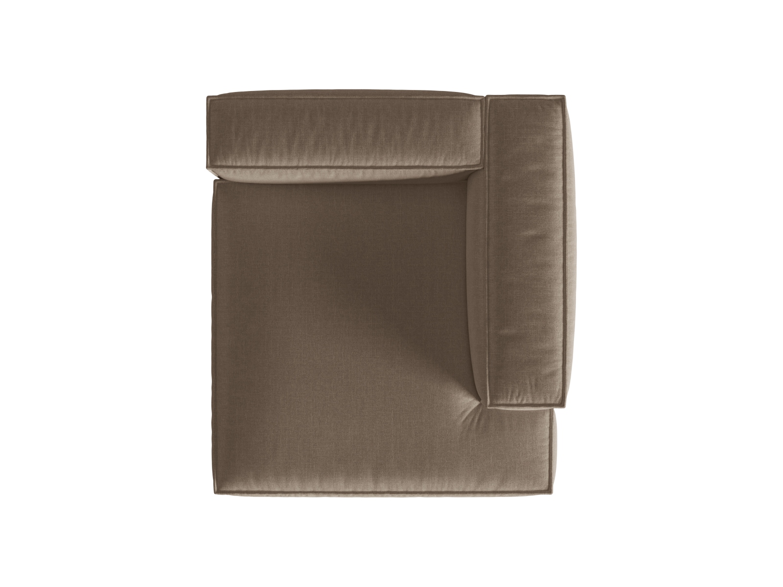 Chaise Longue Right, "Nuria", 1 Seat, 127x147x72