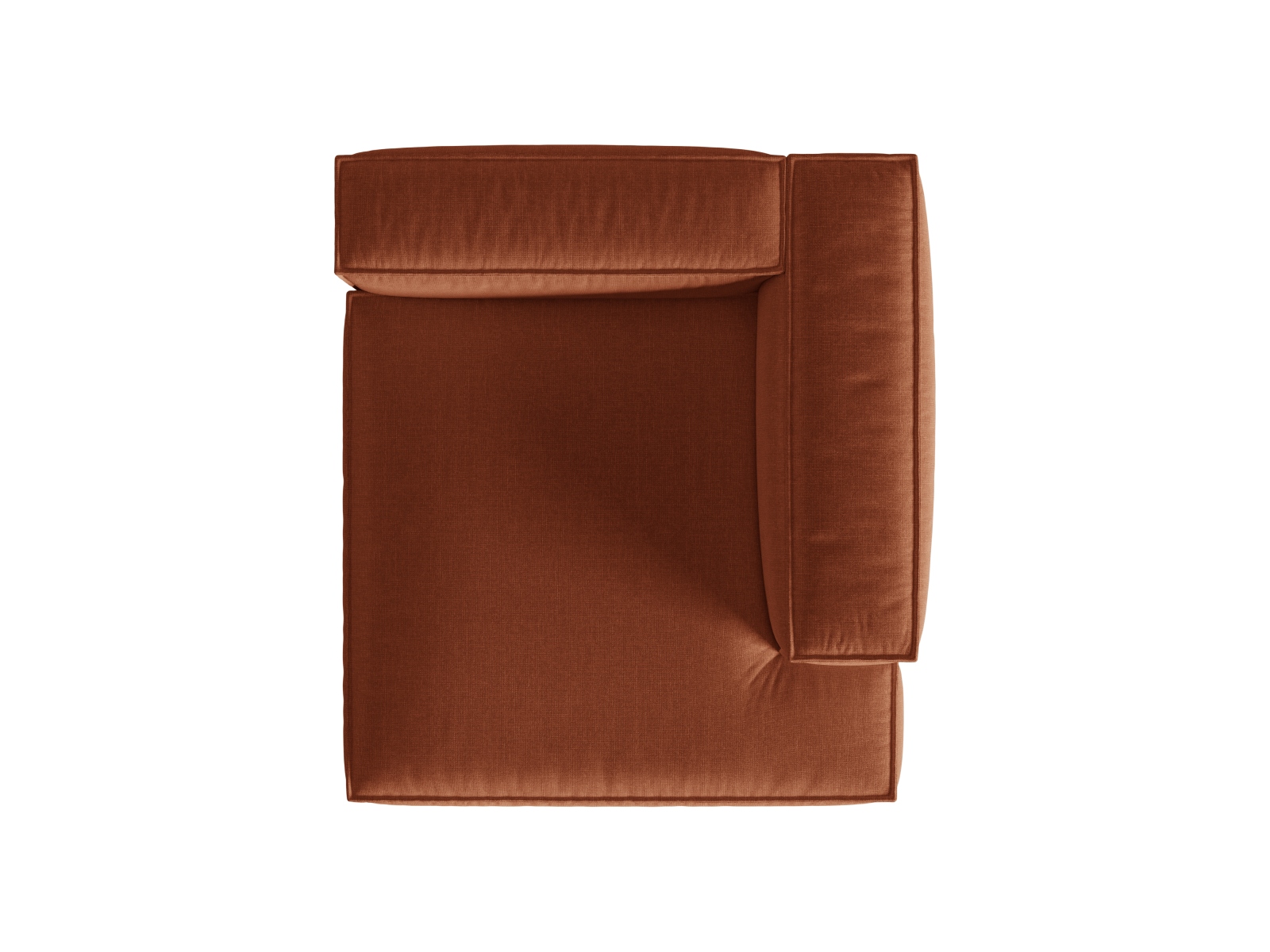 Chaise Longue Right, "Nuria", 1 Seat, 127x147x72