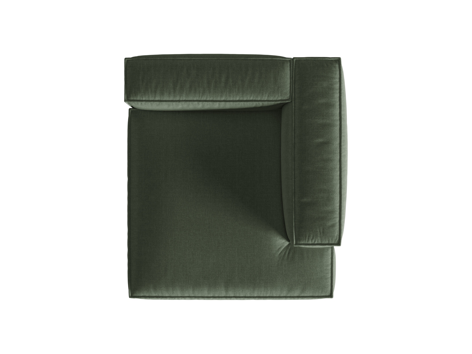 Chaise Longue Right, "Nuria", 1 Seat, 127x147x72