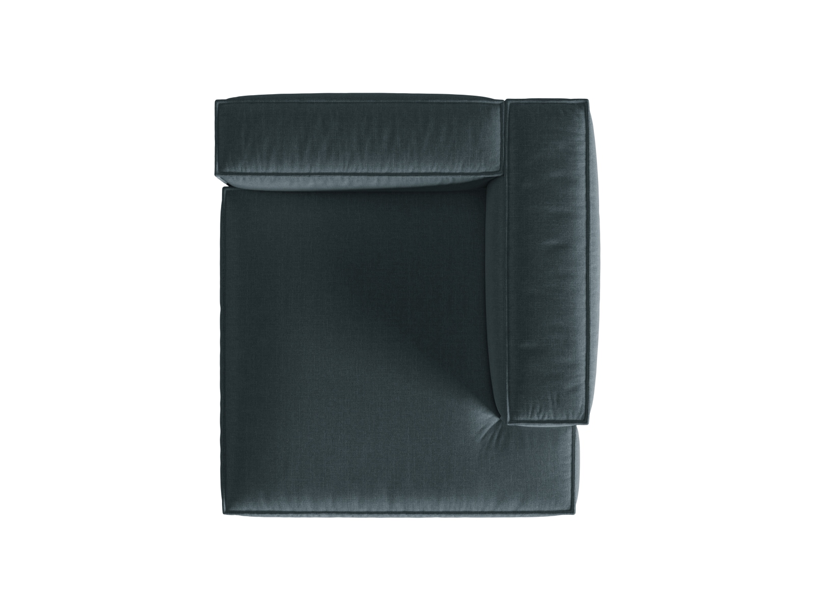Chaise Longue Right, "Nuria", 1 Seat, 127x147x72