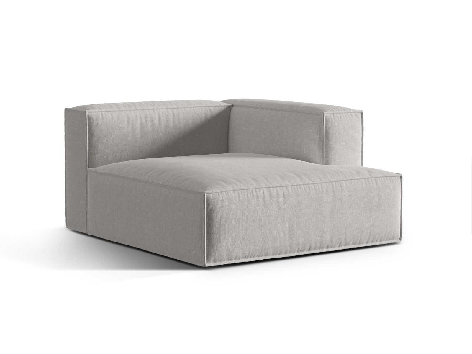 Chaise Longue Right, "Nuria", 1 Seat, 127x147x72