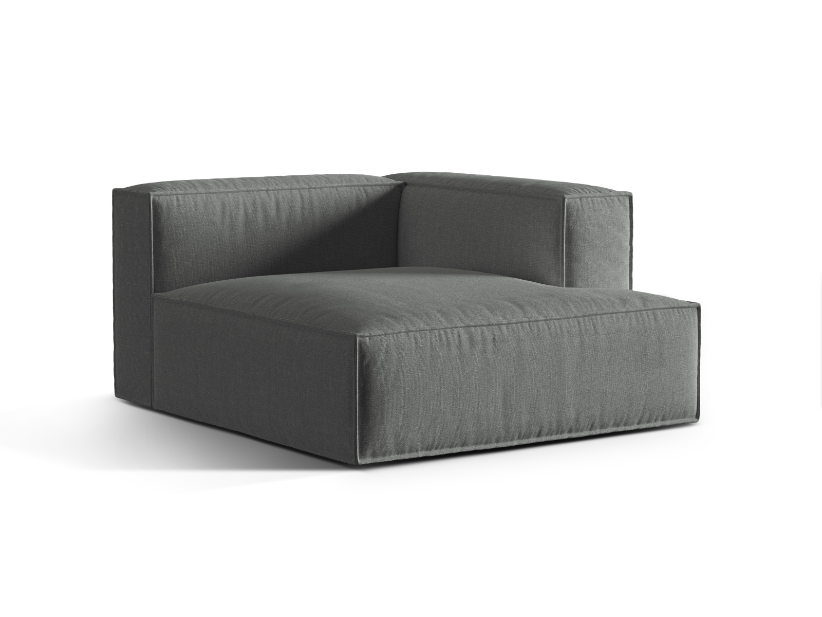 Chaise Longue Right, "Nuria", 1 Seat, 127x147x72