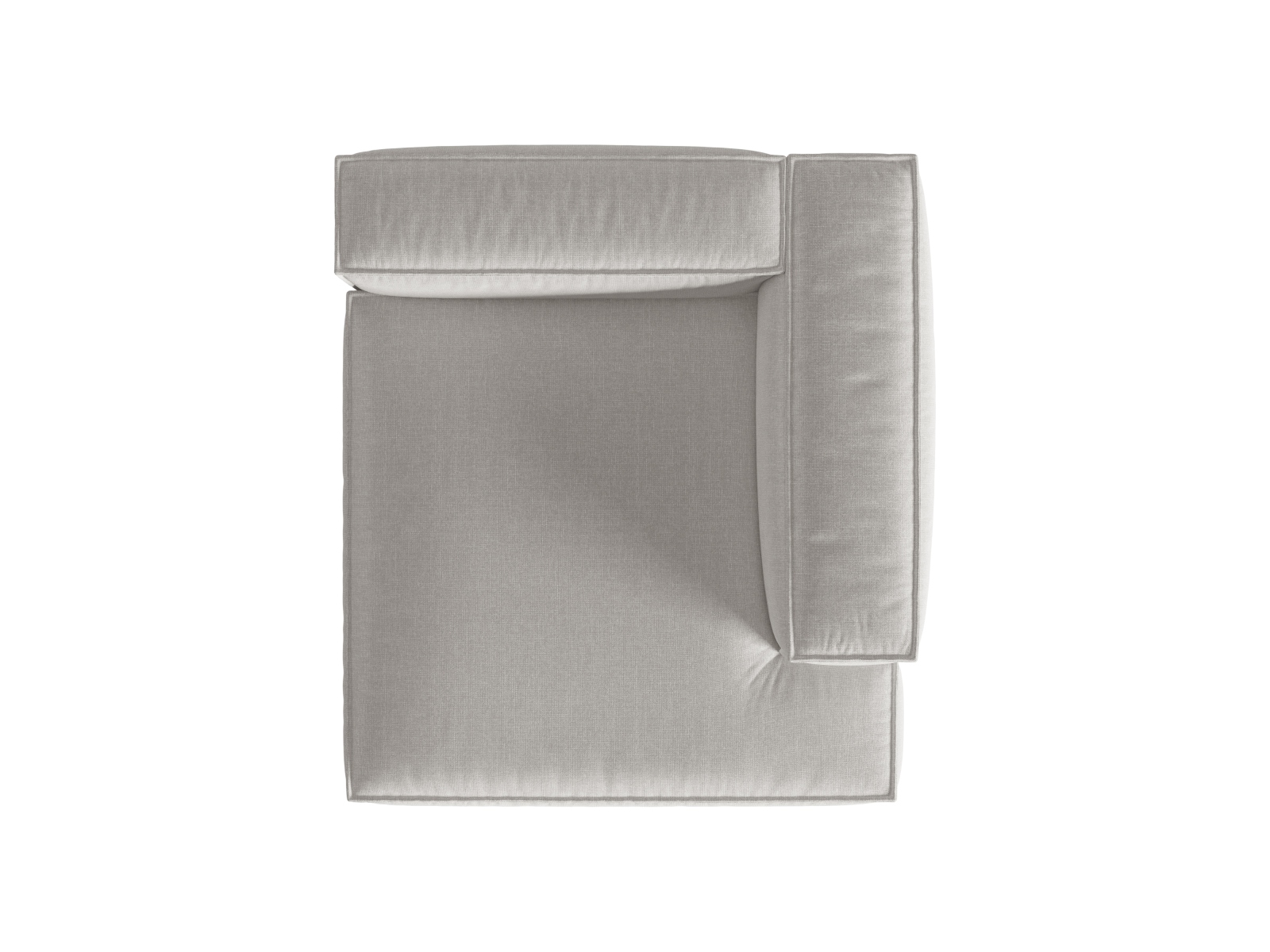 Chaise Longue Right, "Nuria", 1 Seat, 127x147x72