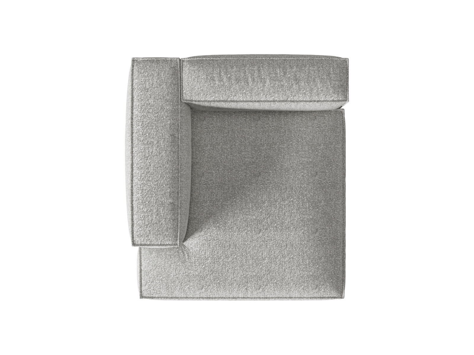 Chaise Longue Left, "Nuria", 1 Seat, 147x147x72